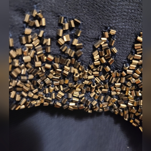 J Kara Beaded Sleeveless Cocktail Dress 10P - Picture 8 of 10